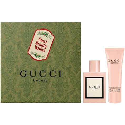 gucci bloom 50ml gift set boots|gucci bloom perfume gift set.